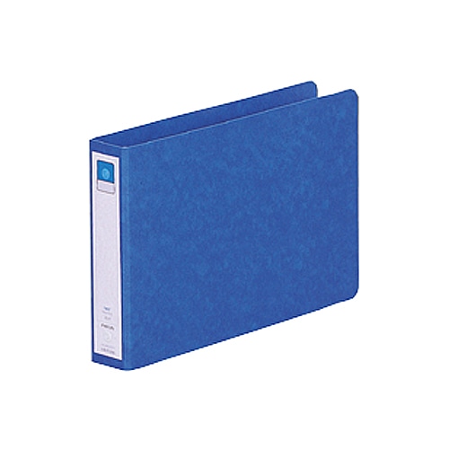 リヒトラブ リングファイル(ツイストリング) A5ヨコ 2穴 200枚収容 リング内径25mm 背幅35mm 藍 F-831UN-5 1冊