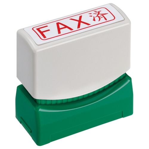 TANOSEE スタンパー 「FAX済」 赤 1個
