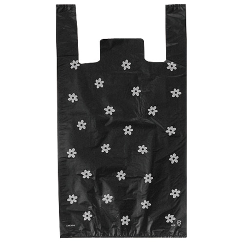 ヘッズ ブラックレジバッグ ヨコ230×タテ480×マチ幅120mm BL-M 1パック(100枚)