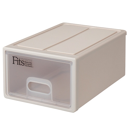 天馬 Fits フィッツケース S W330×D470×H215mm カプチーノ 1個