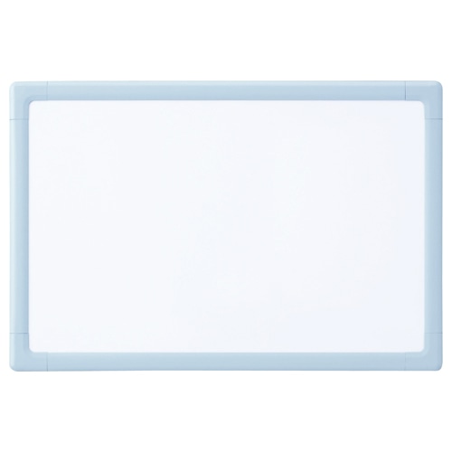 日学 パリューホワイトボード 無地 300×450mm ライトブルー RCP-15B 1枚
