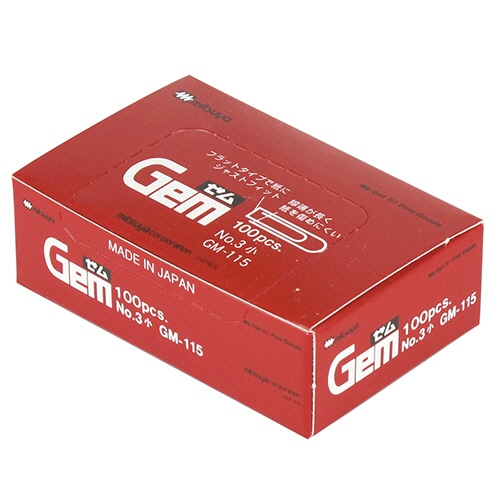 ミツヤ ゼムクリップ 小 23mm GM-115 1箱(約100本)
