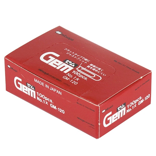 ミツヤ ゼムクリップ 大 29mm GM-120 1箱(約100本)