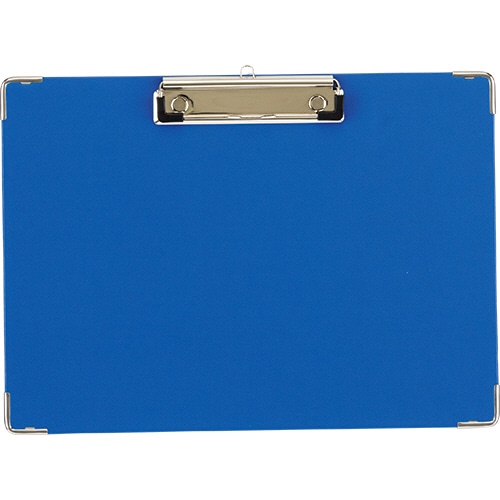 TANOSEE 用箋挟 A4ヨコ ブルー 1枚