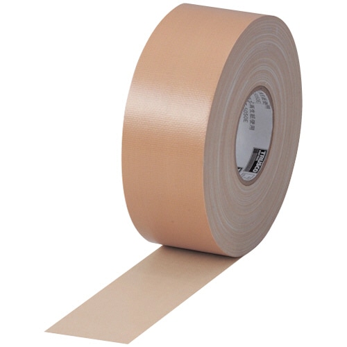 ＴＲＵＳＣＯ　布粘着テープ　エコノミータイプ（倍巻テープ）　５０ｍｍ×５０ｍ　厚み０．２６ｍｍ　ダンボール　ＧＮＴ５０５０Ｅ　１巻