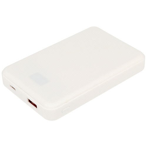 オウルテック　準固体電池採用　モバイルバッテリー　１００００ｍＡｈ　ホワイト　ＯＥＣ－ＬＰＢ１００２４－ＷＨ　１個