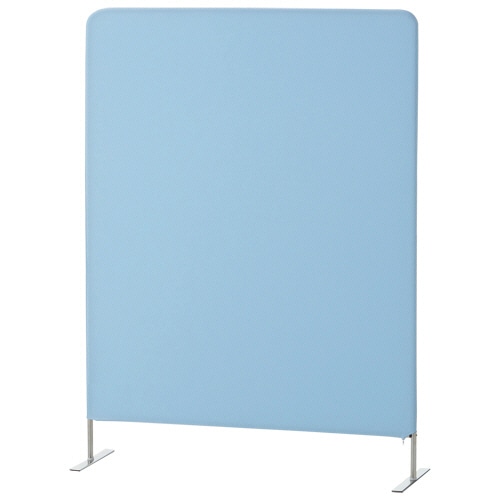 AKIRA クロススクリーンパーテーション 幅1200×奥行340×高さ1600mm ブルー KSC-1612-BL 1台