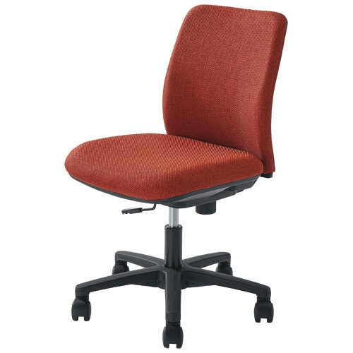 オカムラ ノームチェア 肘なし レッド 8CB5KA-FHV2 1脚