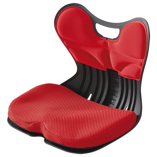 スタジオ・エヌ ハイヒップクッションチェア レッド HI-HIP-C-002 1台