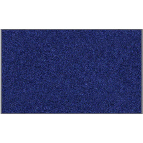 クリーンテックス・ジャパン　泥落とし・除塵・吸水　スタンダードマットＳ　４５０×７５０ｍｍ　ネイビー・ブルー　ＡＭ０００１２　１枚