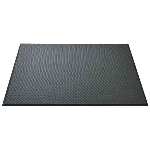 山崎産業 クッションマット ケアソフト H10 450×600mm ブラック F-244 1枚