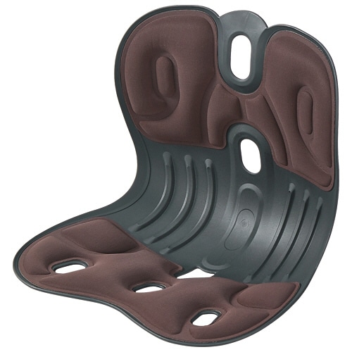 トレードワン リラックスフィットチェア楽座 ダークブラウン Y0025 1台