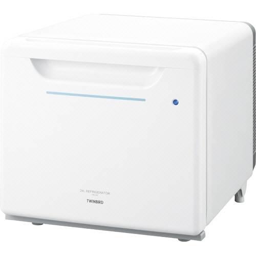 ツインバード 業務用冷蔵庫ペルチェ式 24L 引出式 ホワイト TR-241W 1台