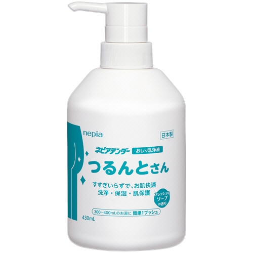 王子ネピア ネピアテンダー おしり洗浄液 つるんとさん 430mL 1本