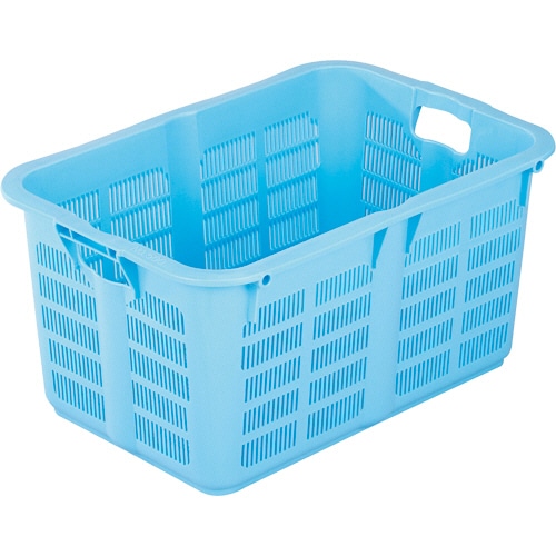 岐阜プラスチック工業 リス プラスケット No.500 40L ブルー PK500 1台