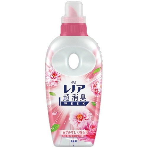 P&G レノア 超消臭1week みずみずしく香るフローラルフルーティーソープの香り 本体 530mL 1本