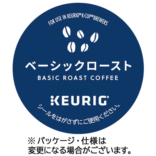 キューリグ Kカップ専用カートリッジ ベーシックロースト 1箱(12杯)