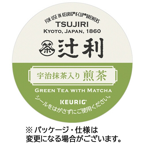 キューリグ Kカップ専用カートリッジ 辻利 宇治抹茶入り煎茶 1箱(12杯)