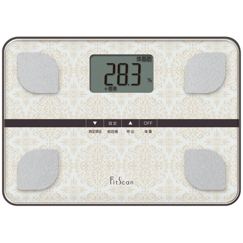 タニタ 体組成計 FitScan ホワイト FS-103-WH 1台