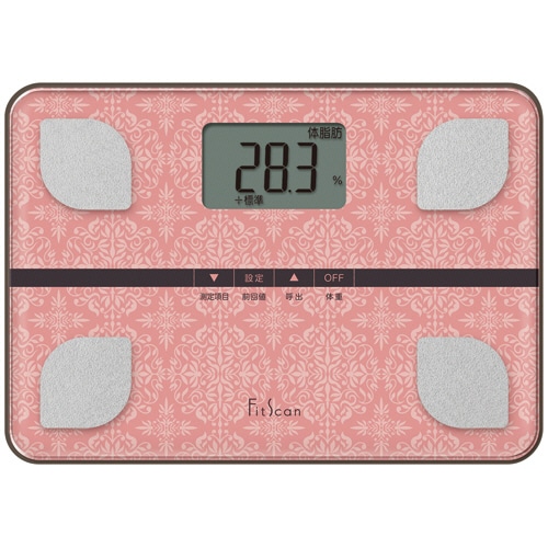 タニタ 体組成計 FitScan ピンク FS-103-PK 1台