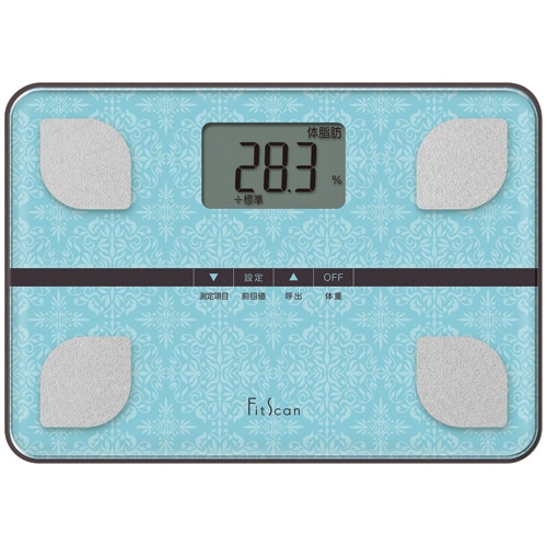 タニタ 体組成計 FitScan ブルー FS-103-BL 1台