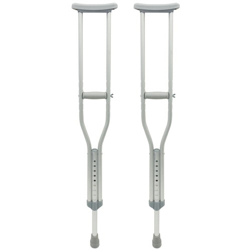竹虎 松葉杖 タケトラクラッチ L 適応身長178-198cm 038564 1組(2本)