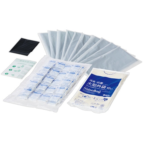 河本総合防災 災害用簡易トイレ LIFE CAPSULE マイレット ECO101 100回分 1セット