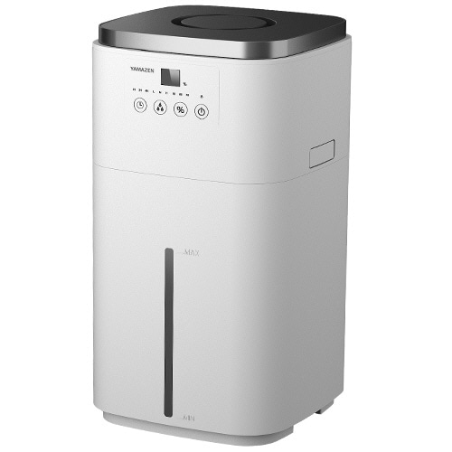 YAMAZEN 湿度センサー搭載スチームファン式加湿器 ホワイト KSF-N150(W) 1台