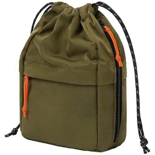 キングジム ハンディポーチ Sサイズ カーキ 5510 1個