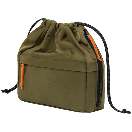 キングジム ハンディポーチ Mサイズ カーキ 5520 1個