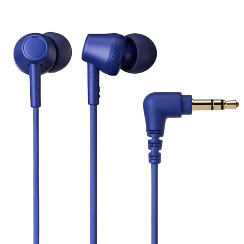 オーディオテクニカ　サスティナブル素材　イヤホン　ブルー　ＡＴＨ－ＣＫ３５０Ｘ　ＢＬ　１個