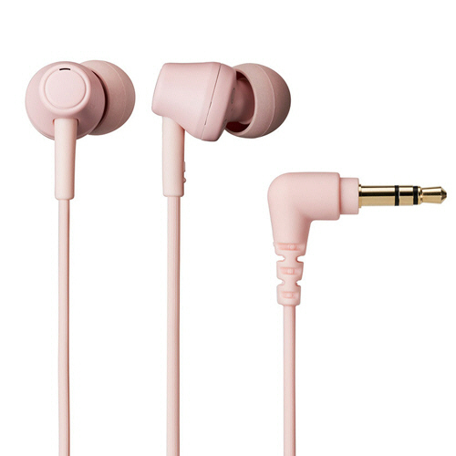 オーディオテクニカ　サスティナブル素材　イヤホン　ピンク　ＡＴＨ－ＣＫ３５０Ｘ　ＰＫ　１個