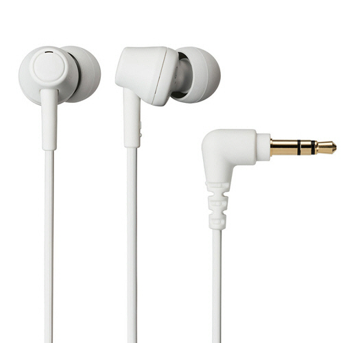 オーディオテクニカ　サスティナブル素材　イヤホン　ホワイト　ＡＴＨ－ＣＫ３５０Ｘ　ＷＨ　１個