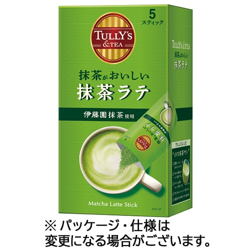 伊藤園 タリーズスティック 抹茶ラテ 1箱(5本)