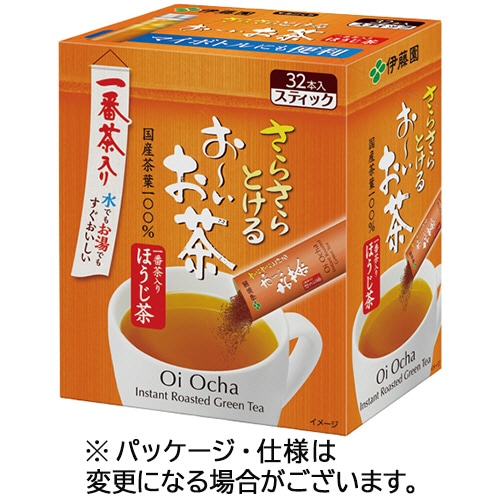伊藤園 さらさらとける おーいお茶 ほうじ茶 スティック 1箱(32本)