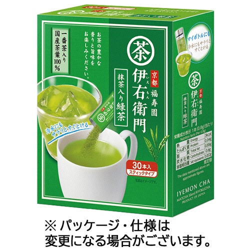 宇治の露製茶 伊右衛門 インスタント緑茶スティック 1箱(30本)
