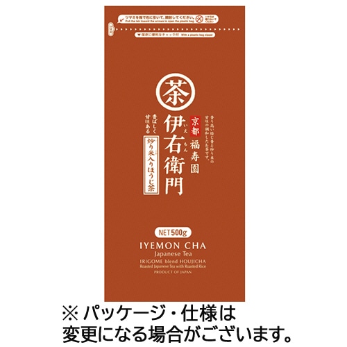 宇治の露製茶 伊右衛門 炒り米入りほうじ茶 500g 1袋