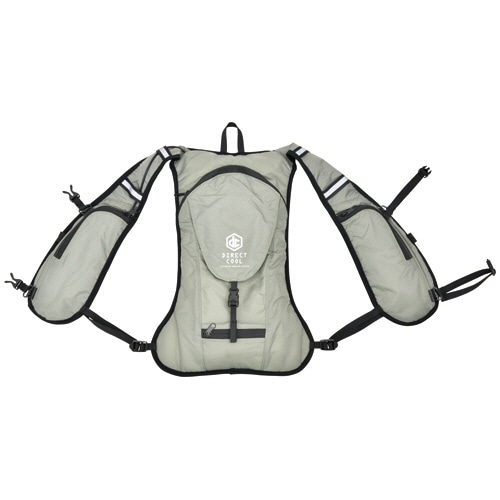 YAMAZEN 水冷式ウェア DIRECT COOL グレー DC-B01S(G) 1着