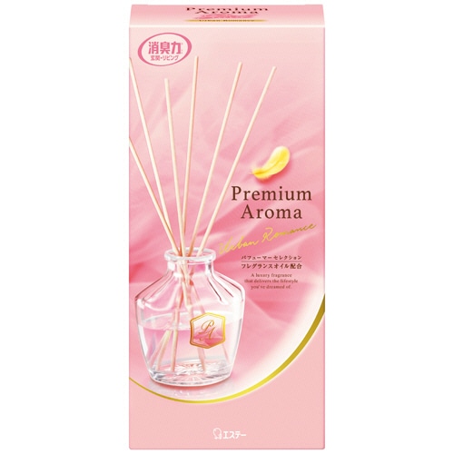エステー 玄関・リビング用 消臭力 Premium Aroma Stick アーバンロマンス 本体 50mL 1個