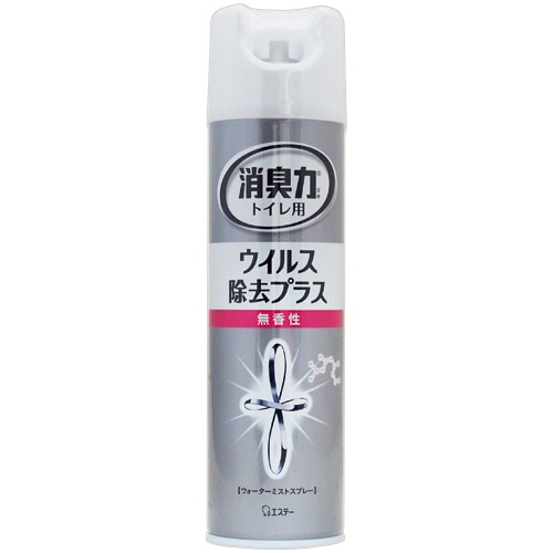 エステー トイレの消臭力スプレー ウイルス除去プラス 無香性 280mL 1本