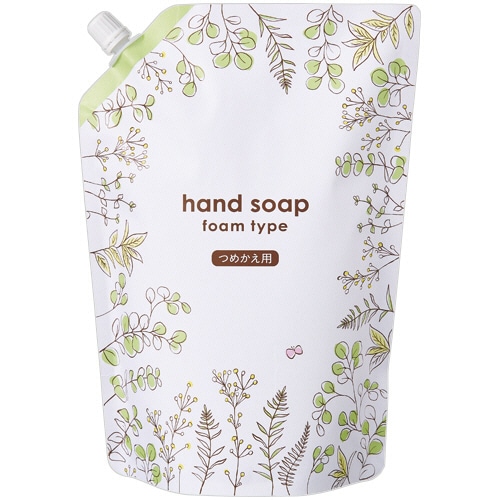 TANOSEE 薬用泡ハンドソープ フレッシュ・シトラスグリーンの香り つめかえ用 1000mL 1個