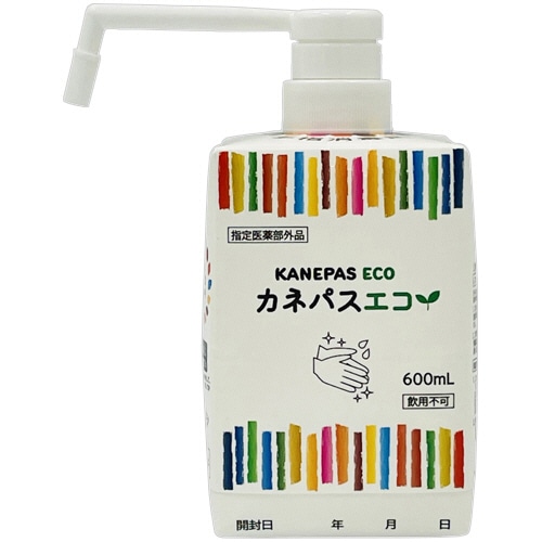 兼一薬品工業 手指消毒剤 カネパスエコ 本体 600ml 1本