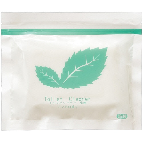TANOSEE トイレクリーナー チャック袋タイプ ミント 小判 1パック(20枚)