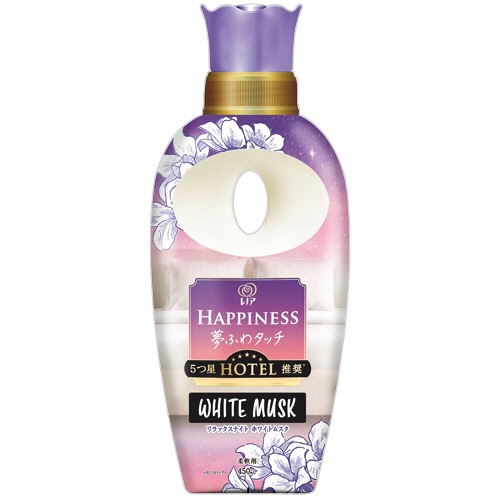 P&G レノアハピネス 夢ふわタッチ リラックスナイト ホワイトムスク 本体 450mL 1本