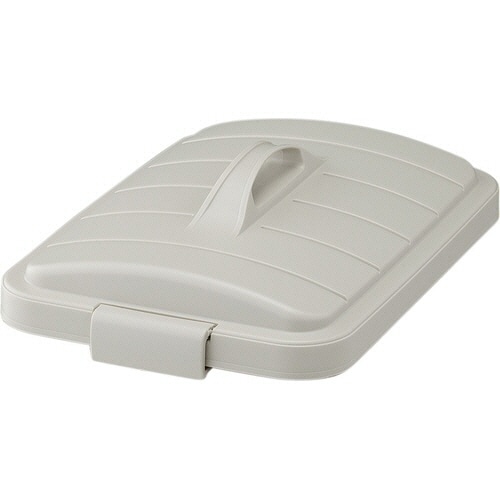 リス WORK&WORK角ペール 45L D型フタ グレー DS-986-750-7 1個