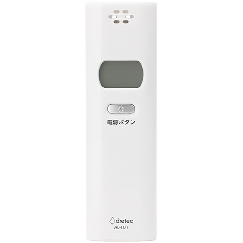 ドリテック アルコールチェッカー ホワイト AL-101WT 1台