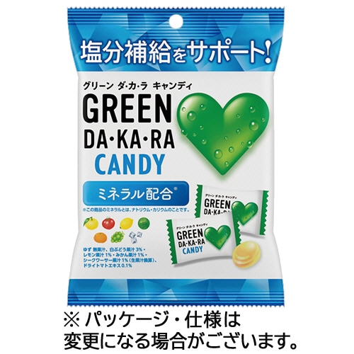ロッテ GREEN DA・KA・RAキャンディ 60g 1袋