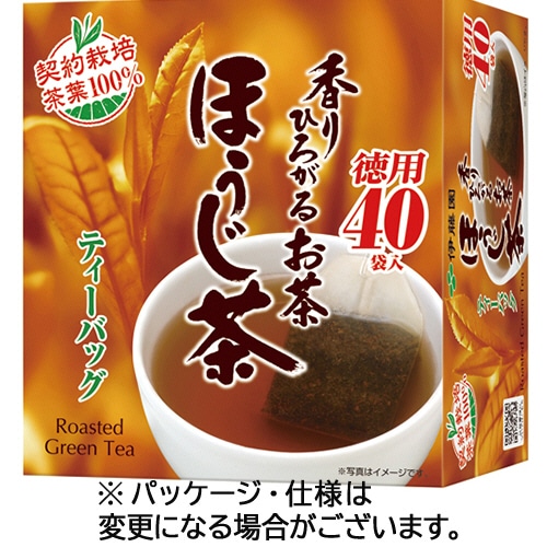 伊藤園 香りひろがるお茶 ほうじ茶 ティーバッグ 1箱(40バッグ)
