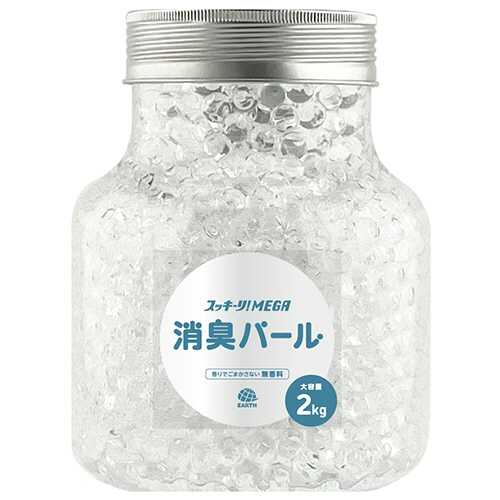 アース製薬　スッキーリ！ＭＥＧＡ消臭パール　本体　２ｋｇ　１個