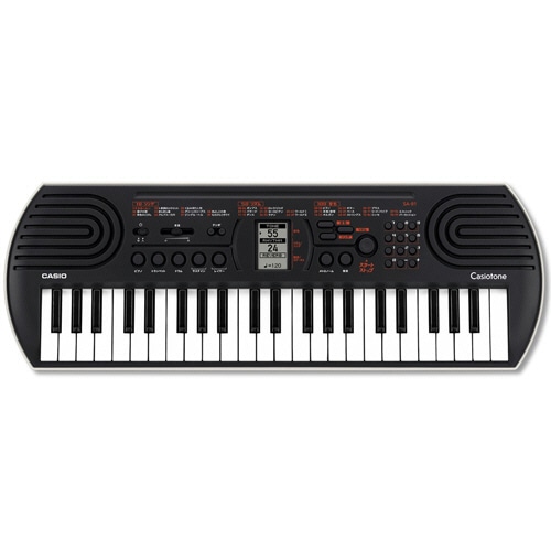 カシオ カシオトーン ミニキーボード ブラック SA-81 1台